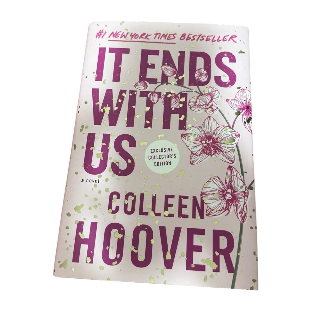 It Ends With Us Special Collector’s Edition Colleen Hoover Hardcover Book